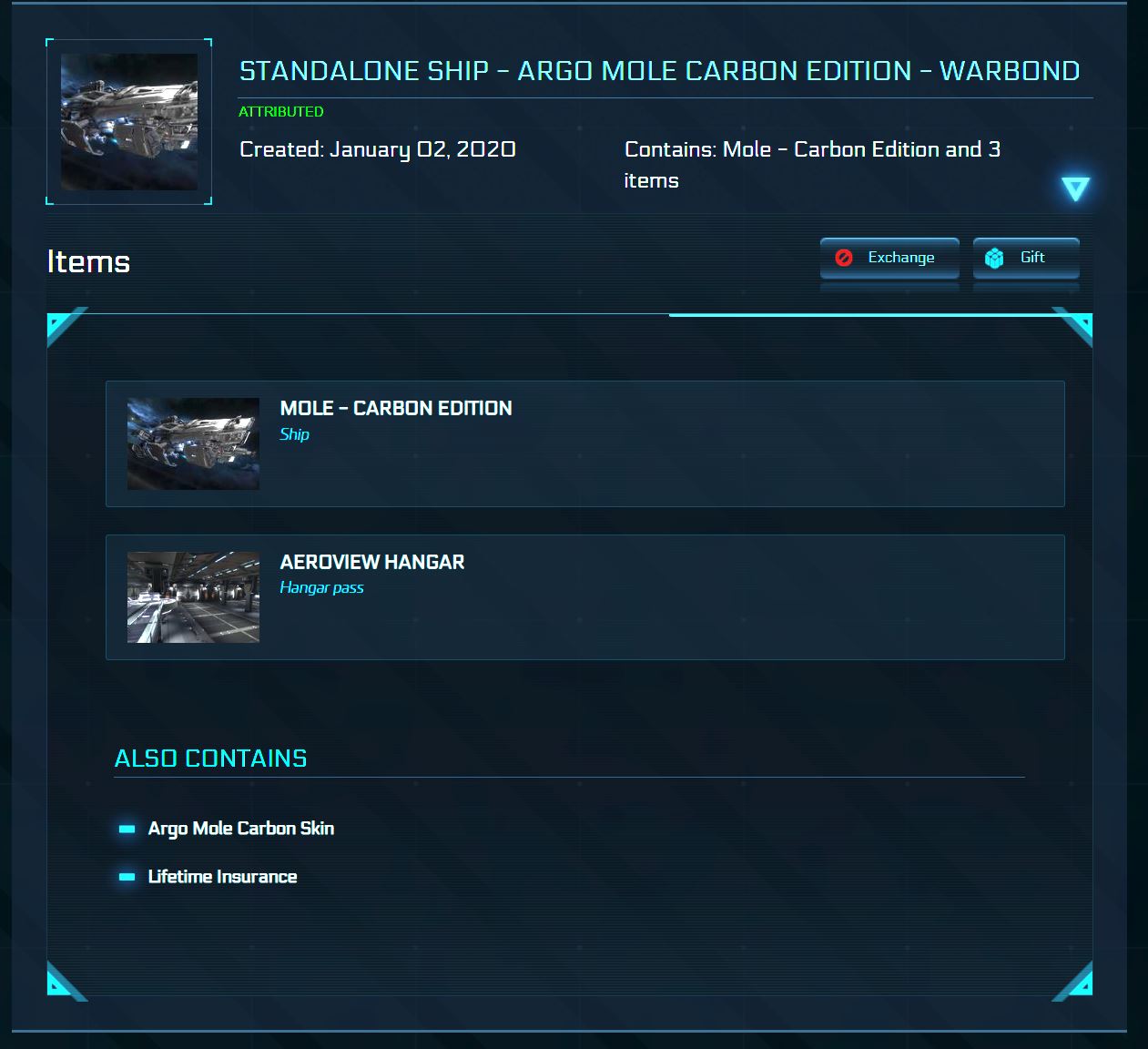 Buy Carbon Mole with Carbon Skin