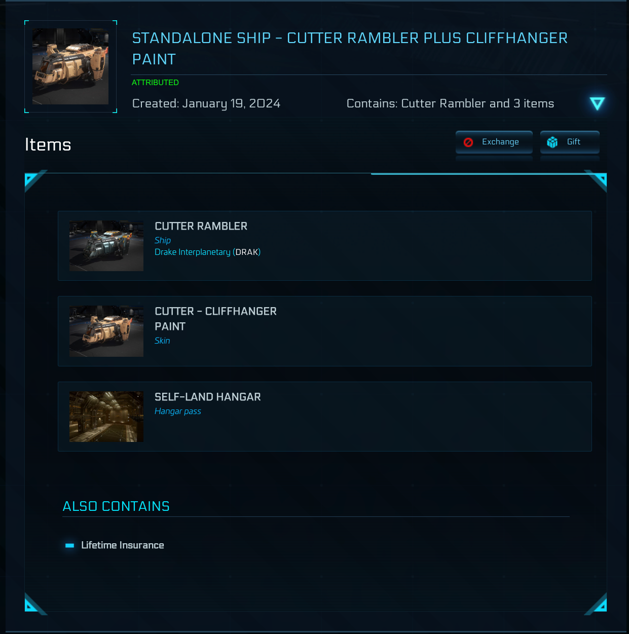 Buy Cutter Rambler plus Cliffhanger Paint LTI - Original Concept