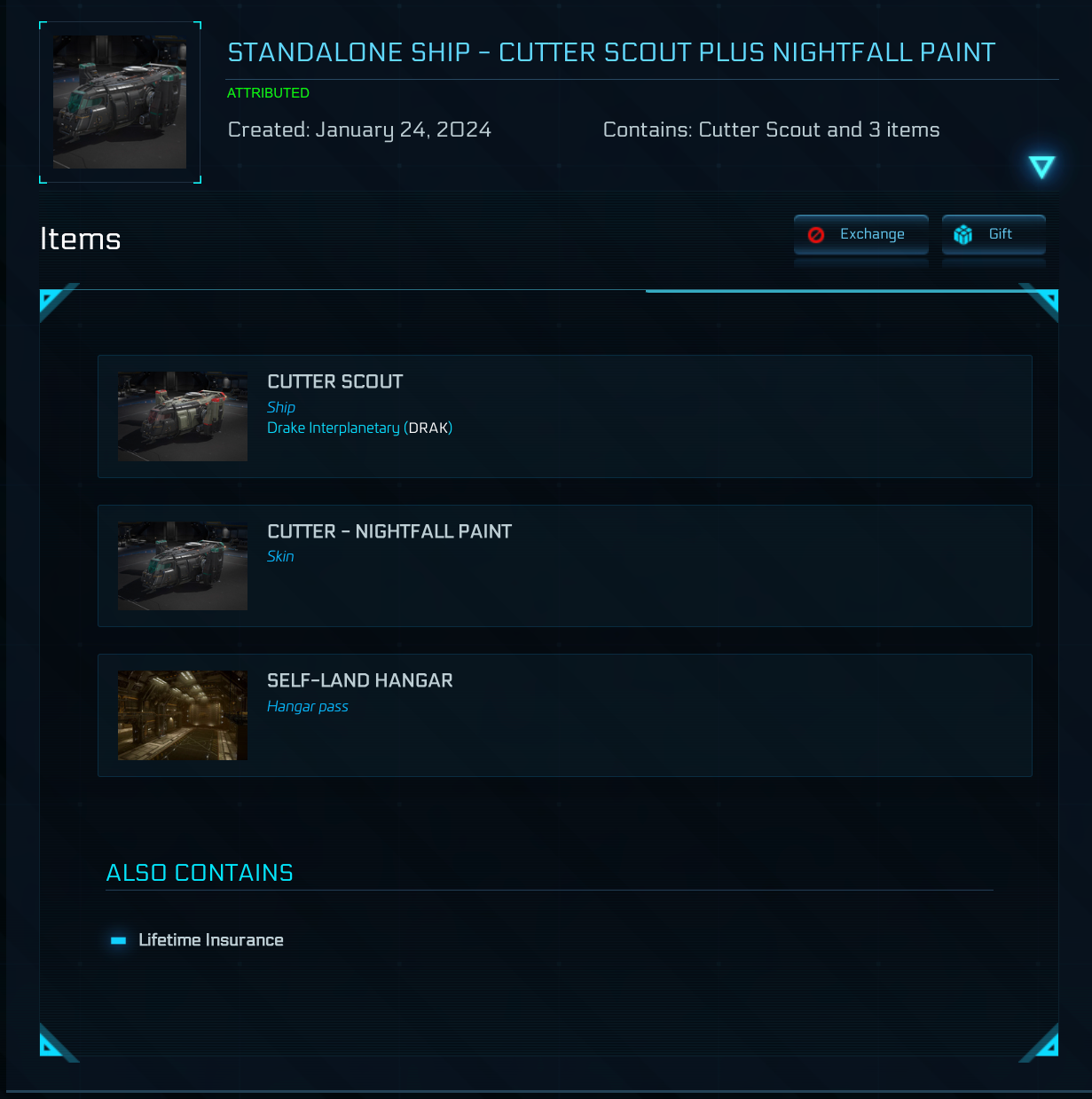 Buy Cutter Scout plus Nightfall Paint LTI - Original Concept
