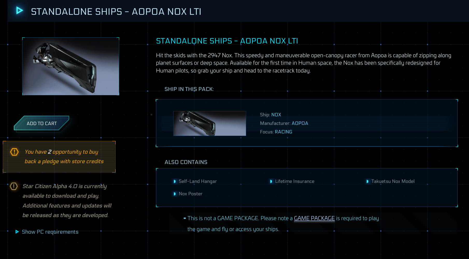 Buy Nox LTI - Original Concept