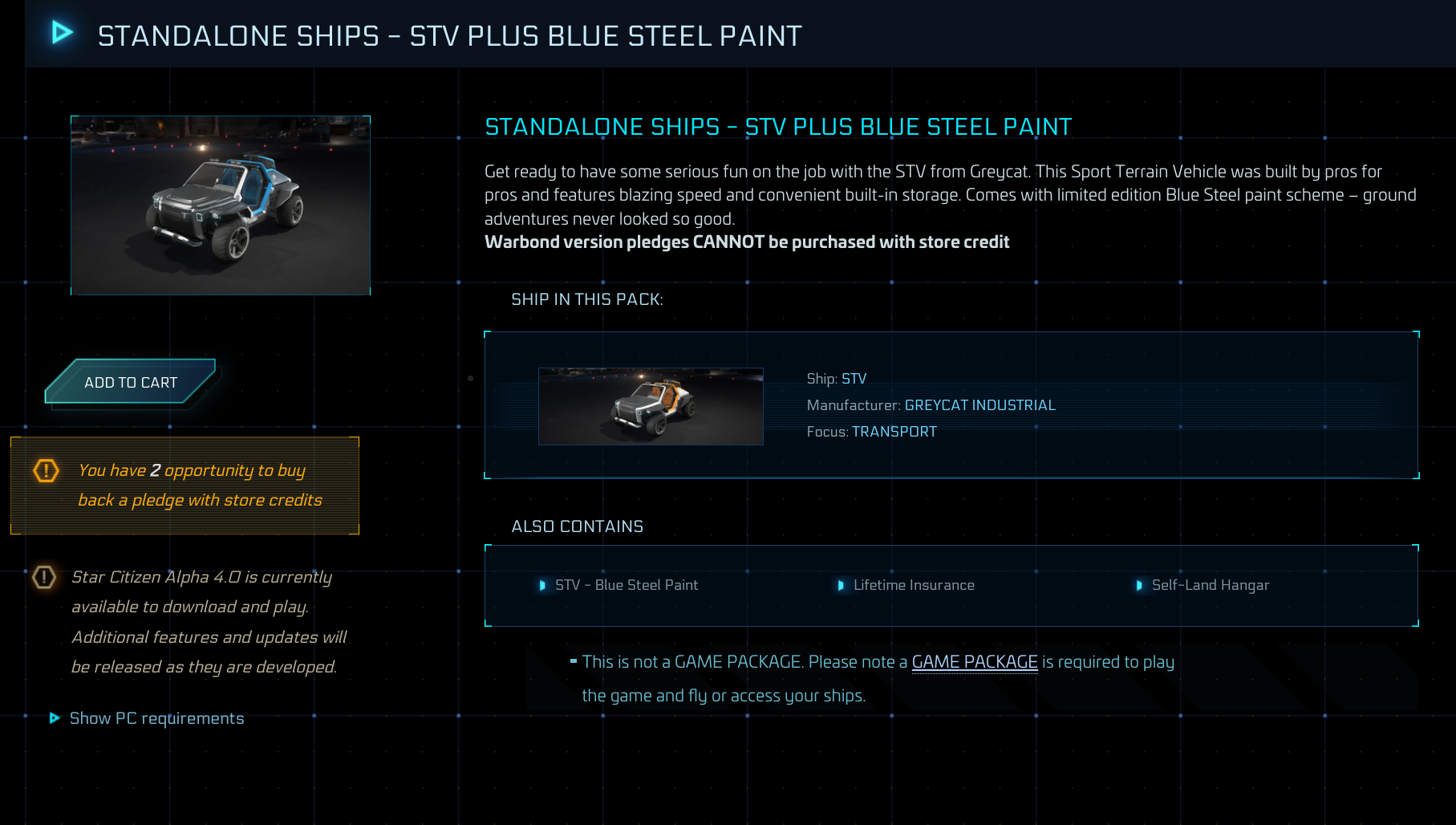 Buy STV plus Blue Steel Paint LTI - Original Concept