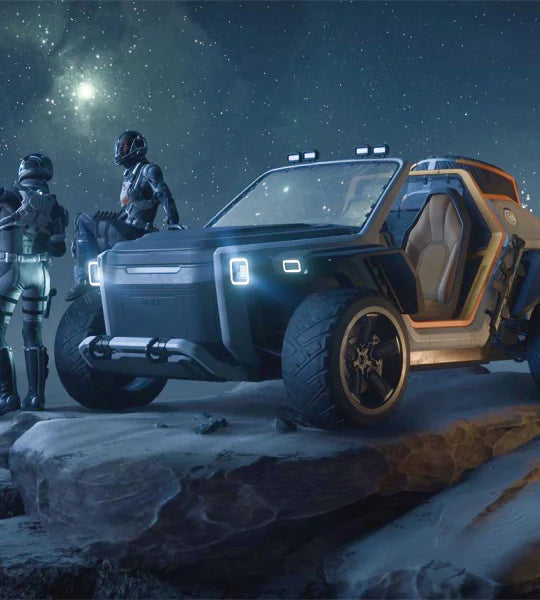 buy STV plus Blue Steel Paint LTI - Original Concept star citizen vehicle