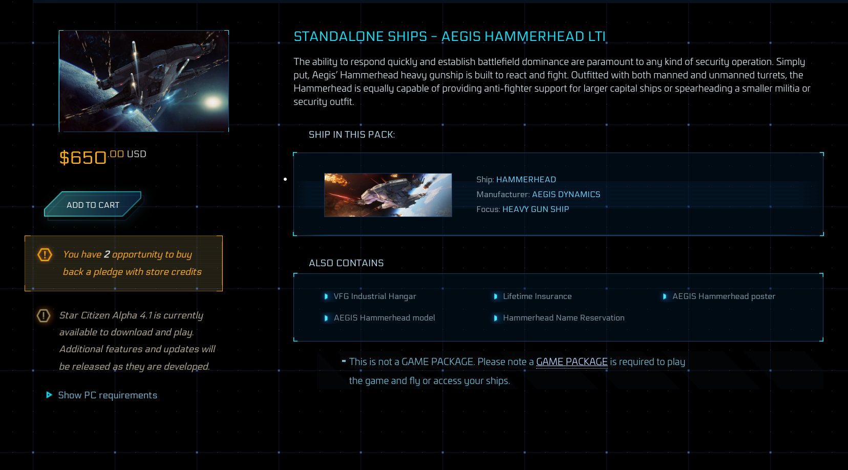 Hammerhead LTI - Original Concept