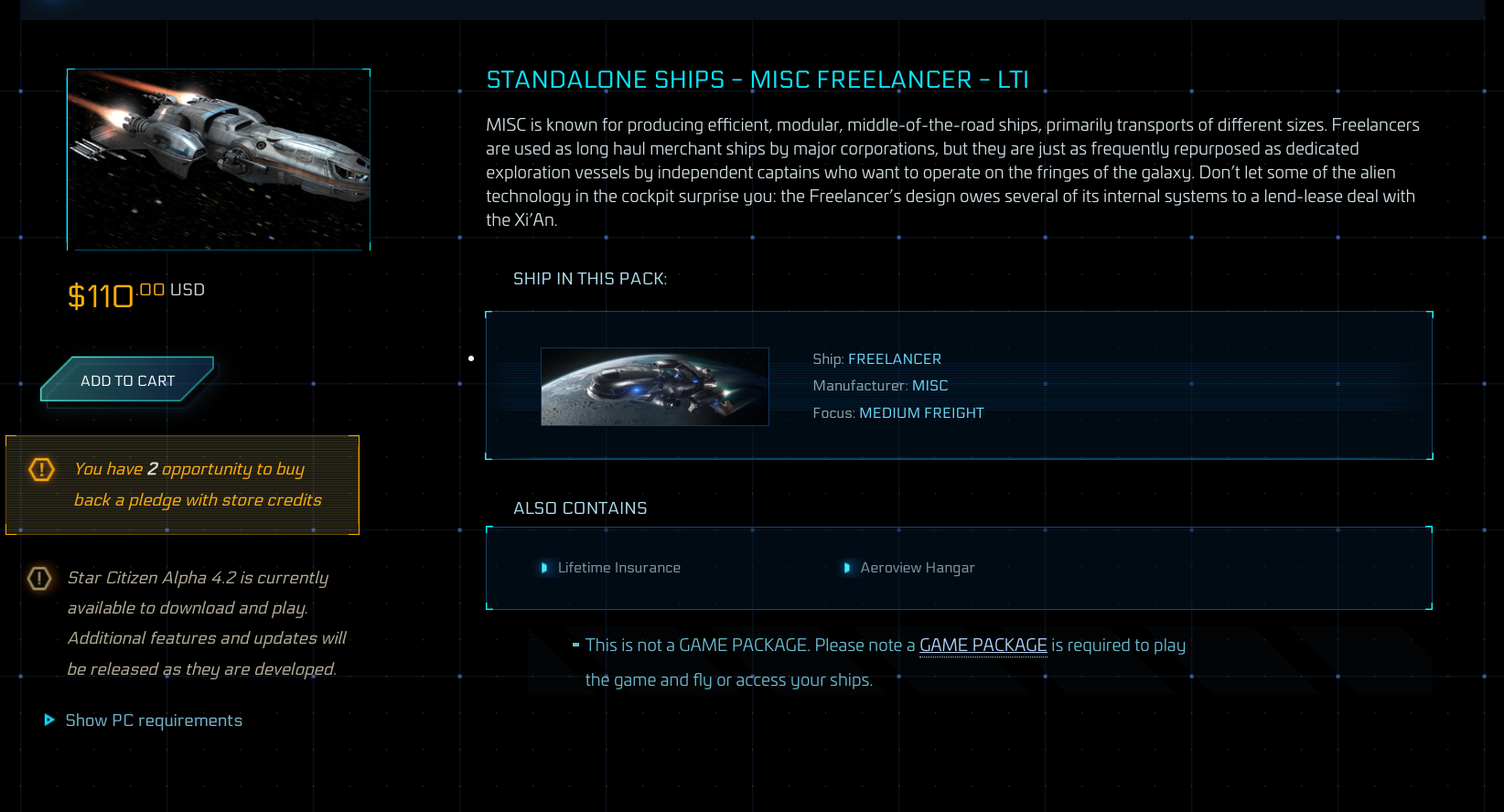 Freelancer LTI - Original Concept