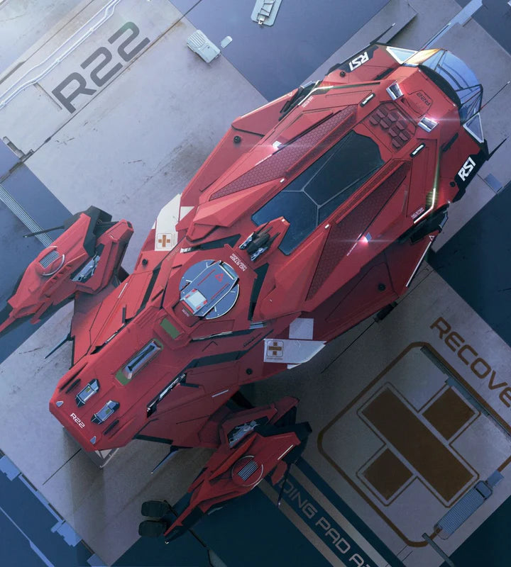 buy Apollo Triage star citizen Ship | Red Color