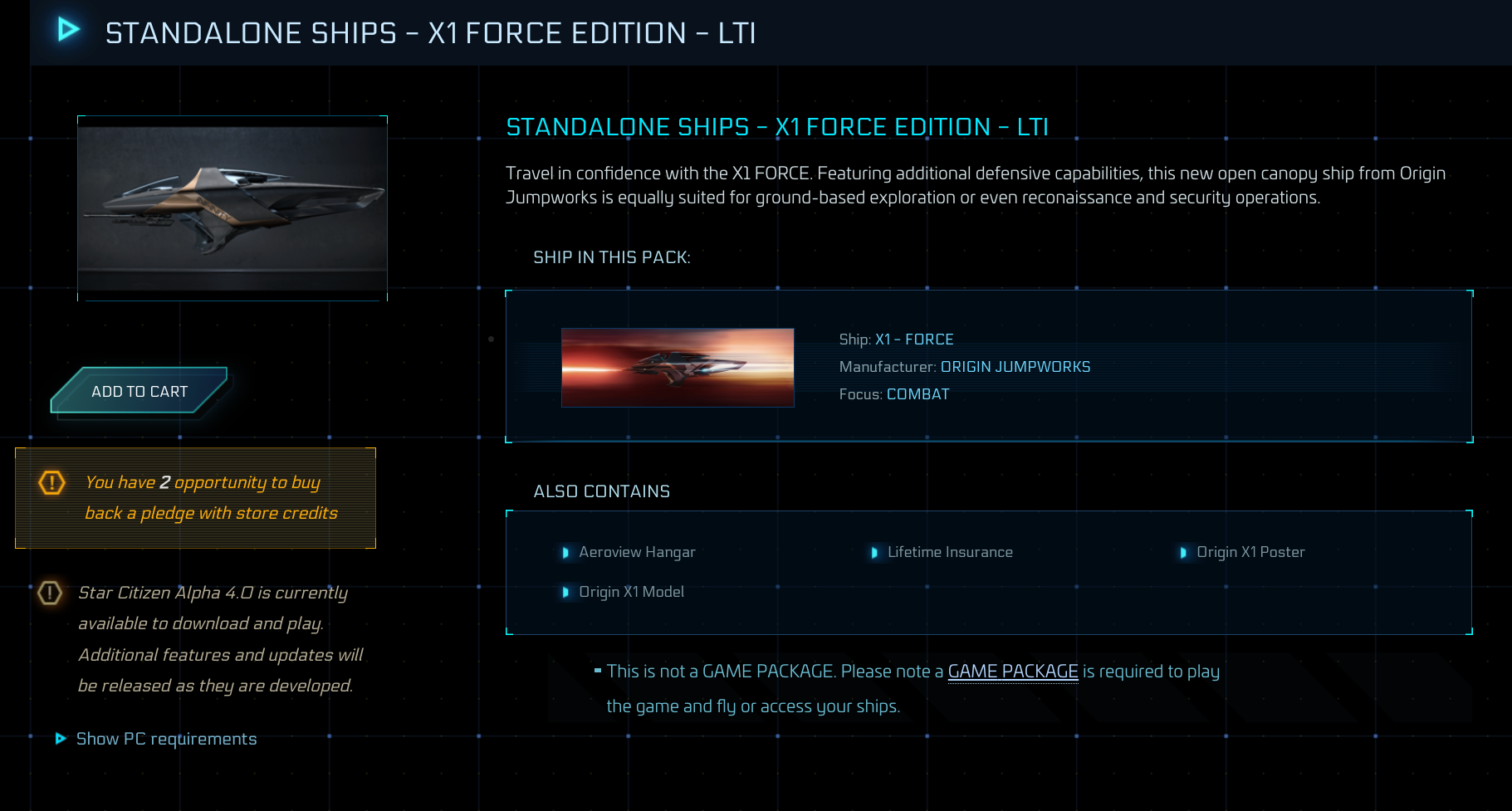 Buy X1 FORCE Edition LTI - Original Concept