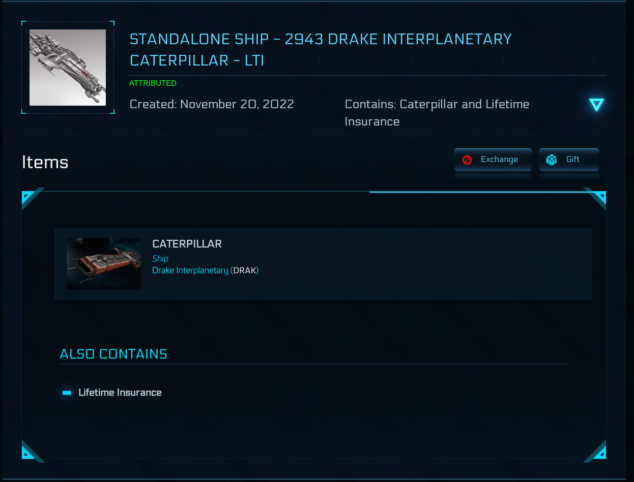 Buy 2943 Drake Interplanetary Caterpillar LTI - Original Concept