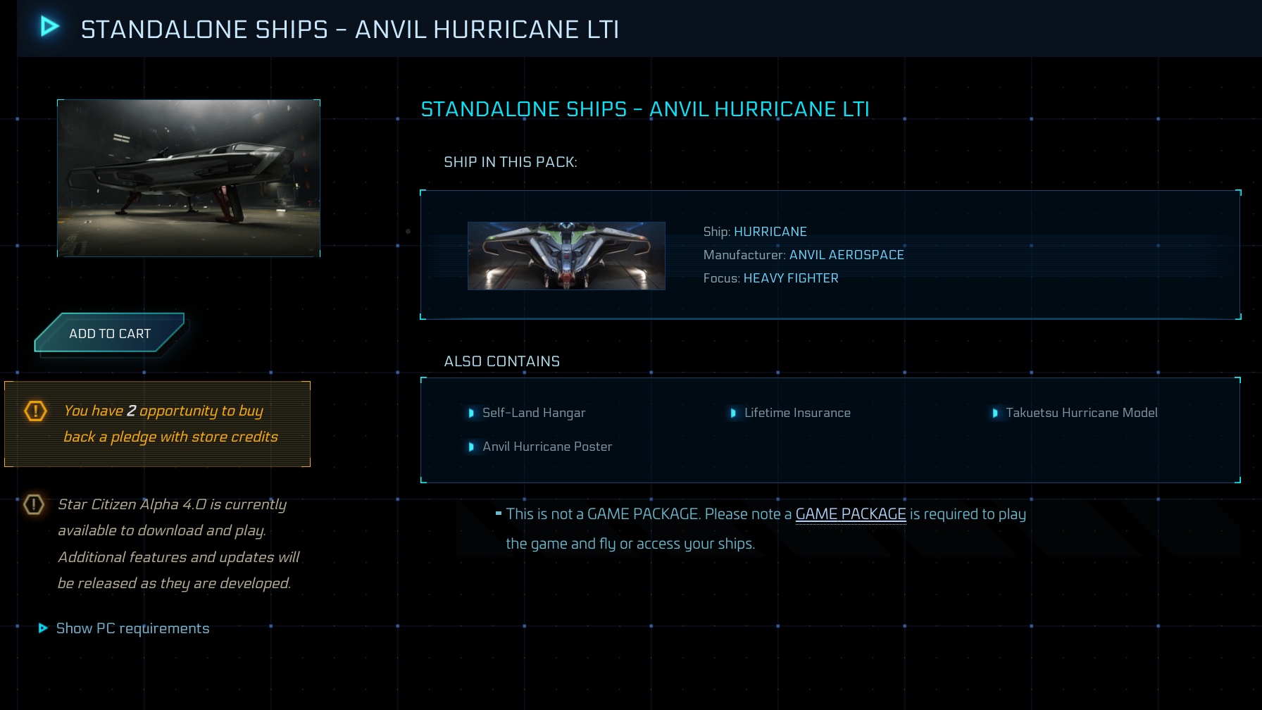 Buy Hurricane LTI - Original Concept