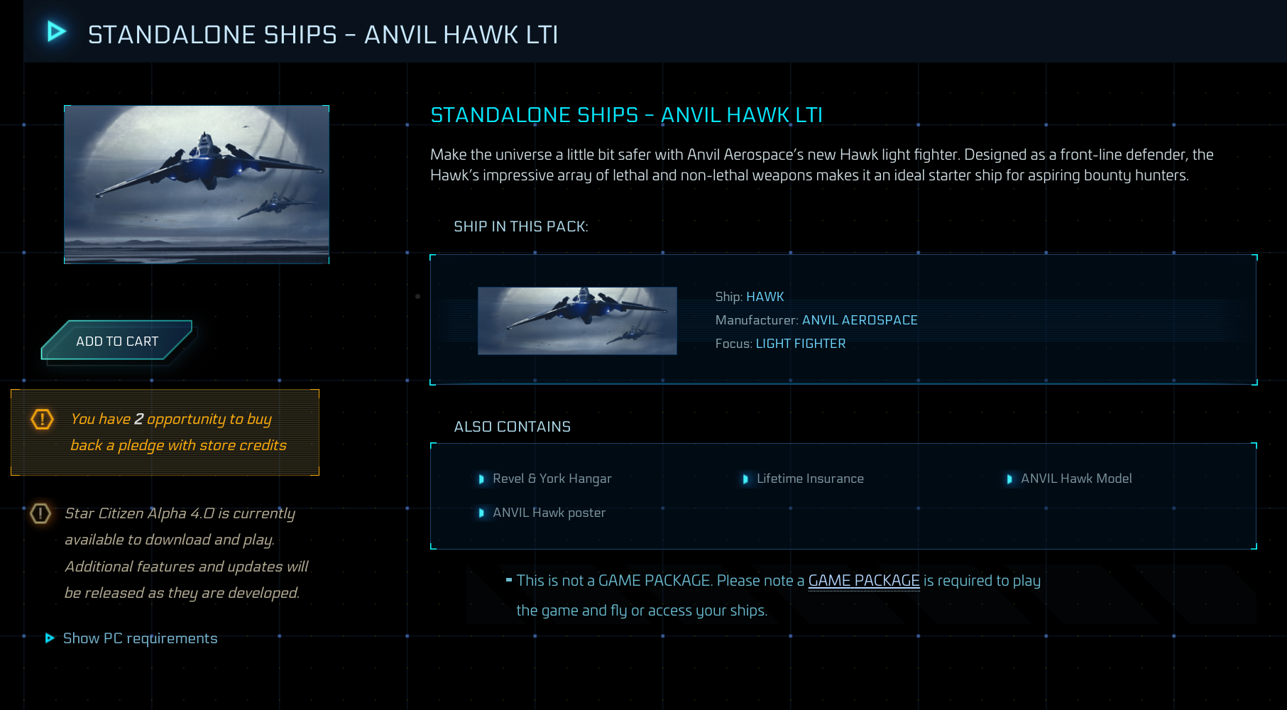 Buy Hawk  LTI - Original Concept